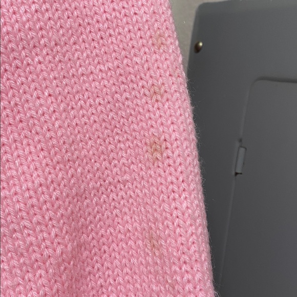 Vintage Sister sister early 90’s floral crochet accents & fringe Cardigan S - Picture 6 of 6